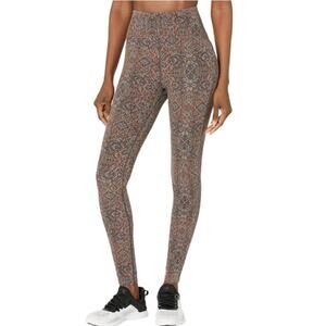 Prana Women's Dark Iron Mosaic Bohemia Hill Leggings Size XS